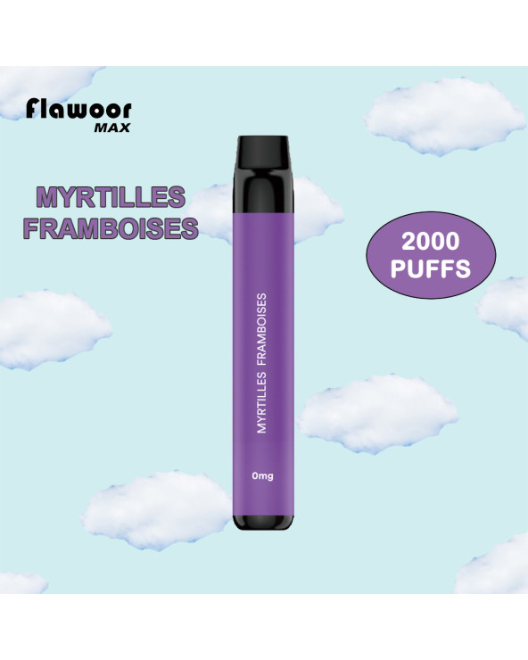 Myrtilles Framboises - FLAWOOR MAX
