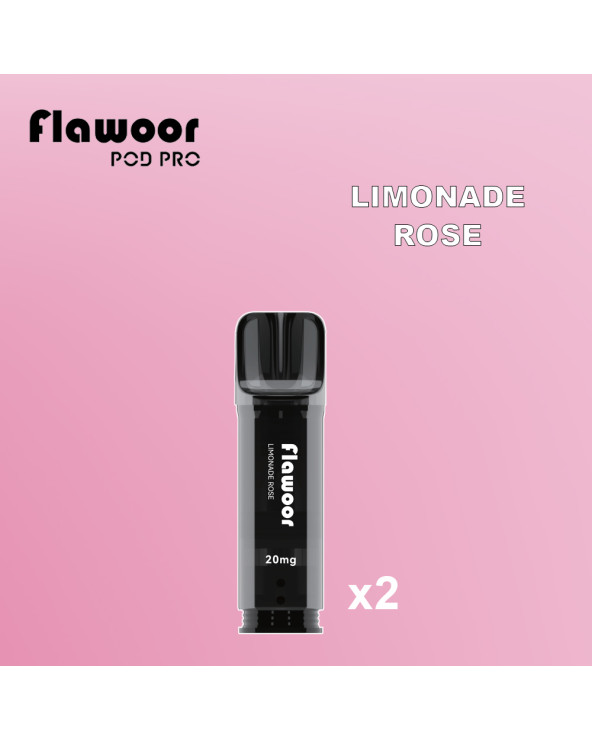 Cartouches Limonade Rose / 2pcs - FLAWOOR POD PRO