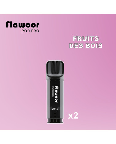 Cartouches Fruits Des Bois/ 2pcs - FLAWOOR POD PRO