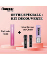 Offre Découverte Kit Bat. Rose + Cartouches - FLAWOOR POD PRO