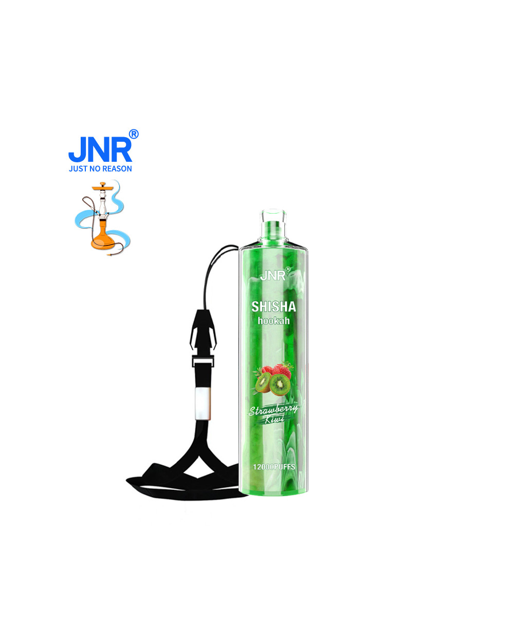 Fraise Kiwi - SHISHA HOOKAH 12 000puffs -JNR