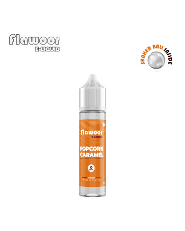 Popcorn Caramel 50ml - FLAWOOR E-LIQUID