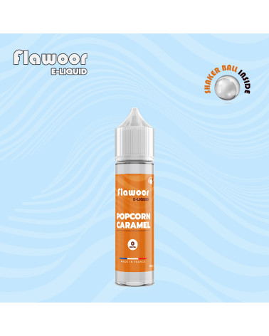 Popcorn Caramel 50ml - FLAWOOR E-LIQUID