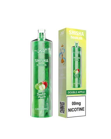 Double Apple  - SHISHA HOOKAH 12 000puffs -JNR