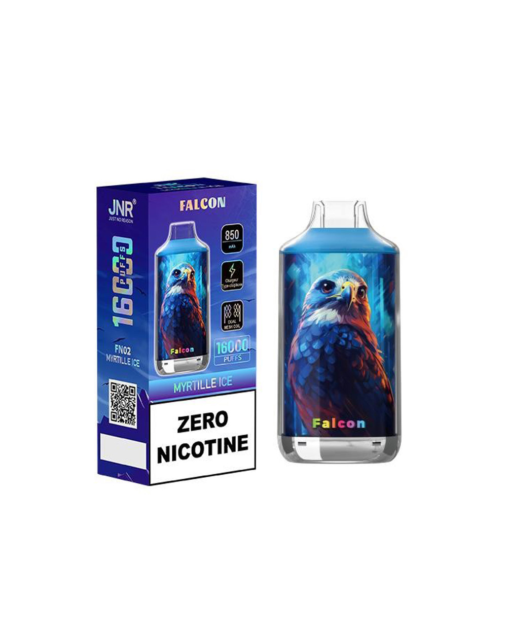 Myrtille Ice - FALCON 16 000puffs- JNR