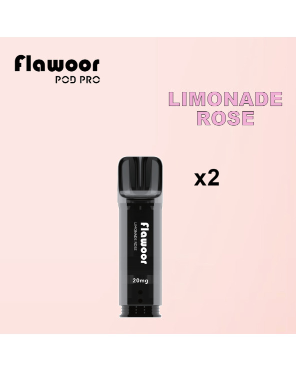 Cartouches Limonade Rose / Lot de 2 - FLAWOOR POD PRO