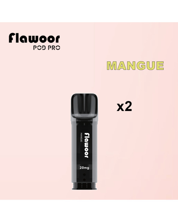 Cartouches Mangue / Lot de 2 - FLAWOOR POD PRO