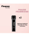 Cartouches Fraise Framboise/ Lot de 2 - FLAWOOR POD PRO