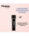 Cartouches Limonade Framboise Bleue  / Lot de 2 - FLAWOOR POD PRO