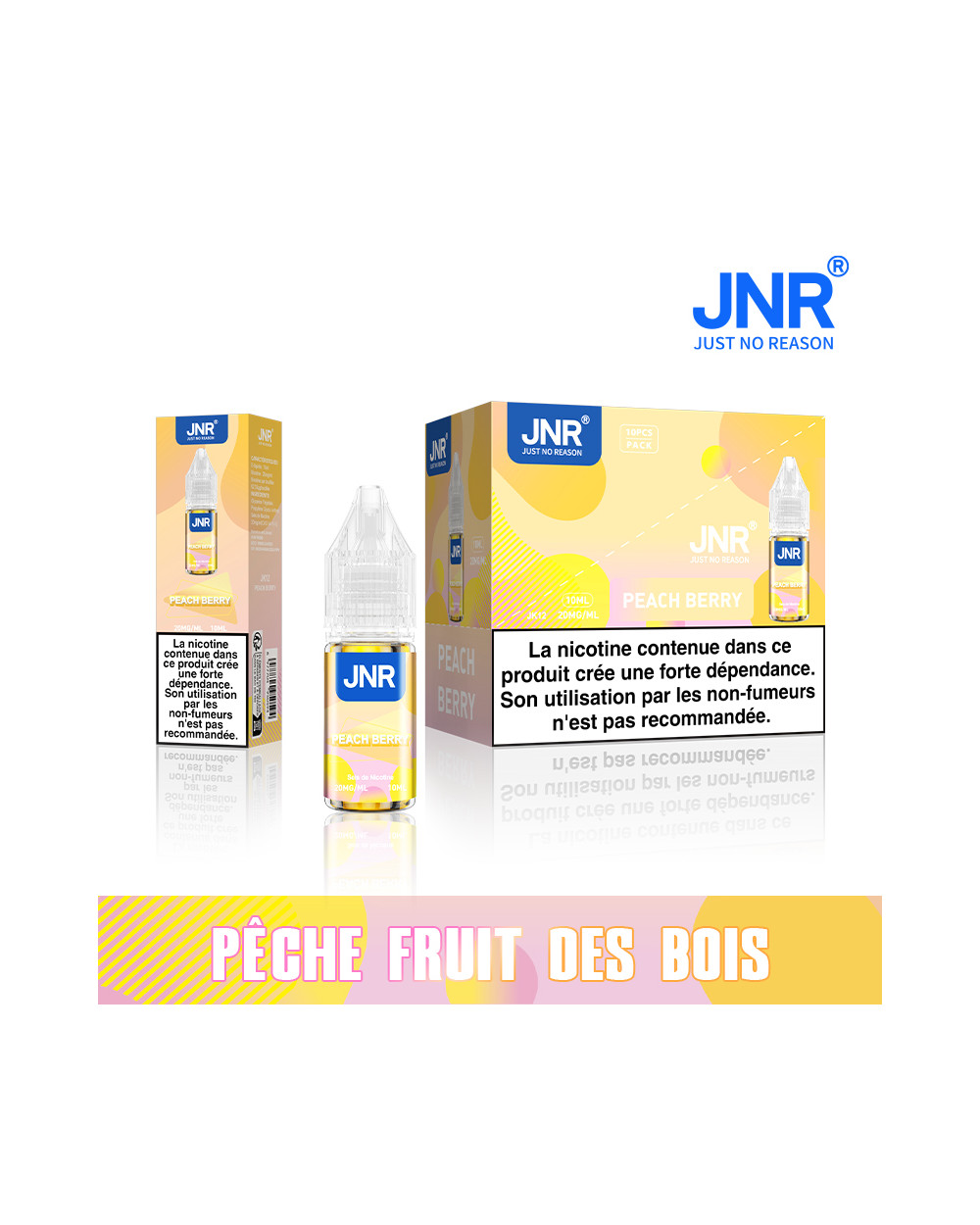 Got Peach Berry | PUFF JNR E-Liquides