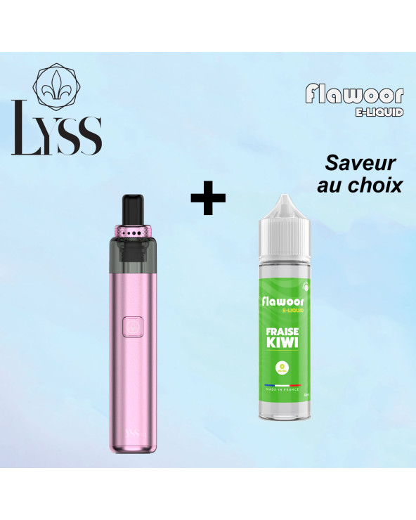 PACK - LYSS Kit SI Rose Bonbon - Flawoor E-liquid 50ml