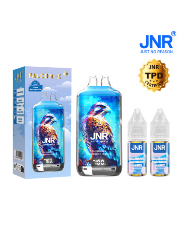 Blueberry Raspberry Cherry 28000 puffs- FALCON X +  JNR