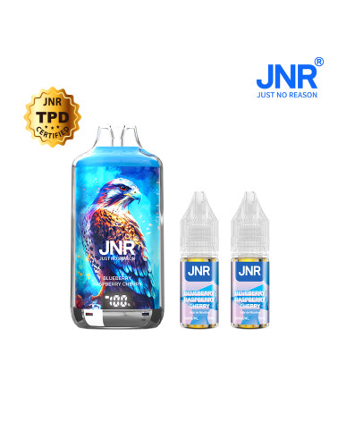 Blueberry Raspberry Cherry 28000 puffs- FALCON X +  JNR