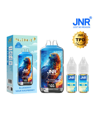 Blueberry Sour Raspberry 28000 puffs- FALCON X + JNR