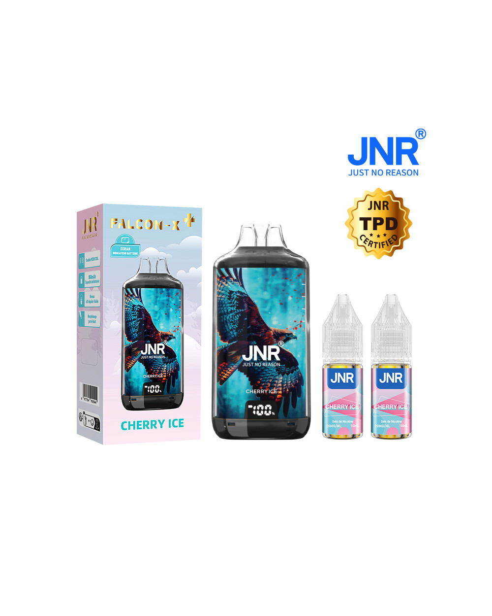Cherry Ice 28000 puffs- FALCON X + JNR