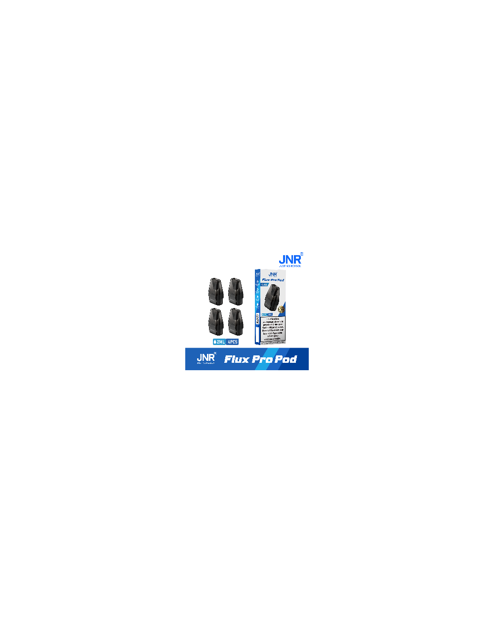PUFF JNR FLUX PRO 32K - Cartouches Pod /Pack de 4
