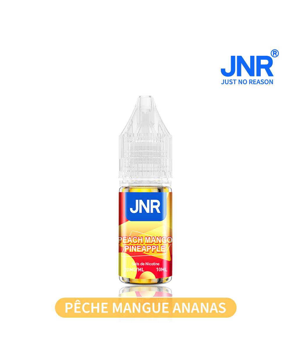 PUFF JNR e-Liquide - saveur Peche Mangue Ananas