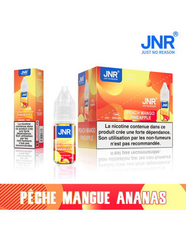 PUFF JNR e-Liquide - saveur Peche Mangue Ananas