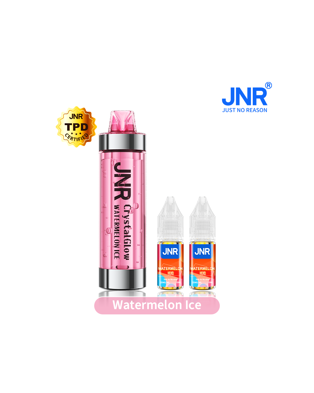 PUFF JNR CRYSTAL GLOW + WATERMELON ICE 33k KIT