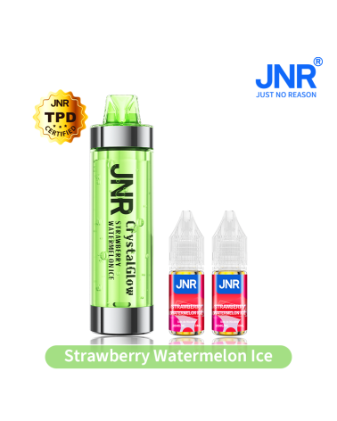 PUFF JNR CRYSTAL GLOW 33K - STRAWBERRY WATERMELON ICE