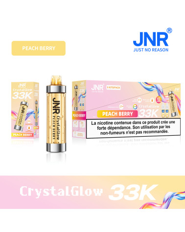 PUFF JNR CRYSTAL GLOW + PEACH BERRY 33k Boîtes