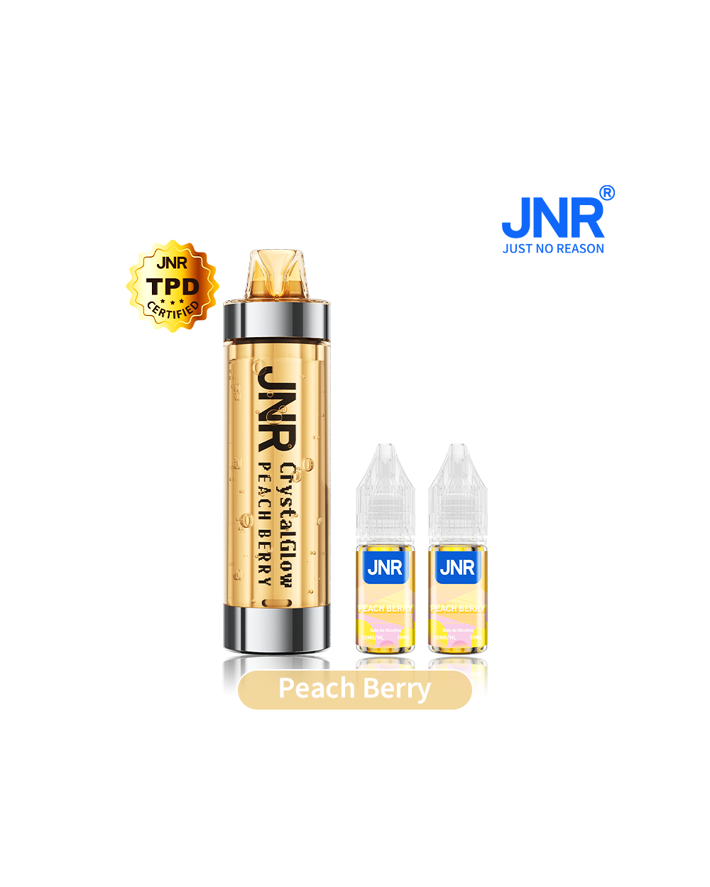 PUFF JNR CRYSTAL GLOW + PEACH BERRY 33k Kit