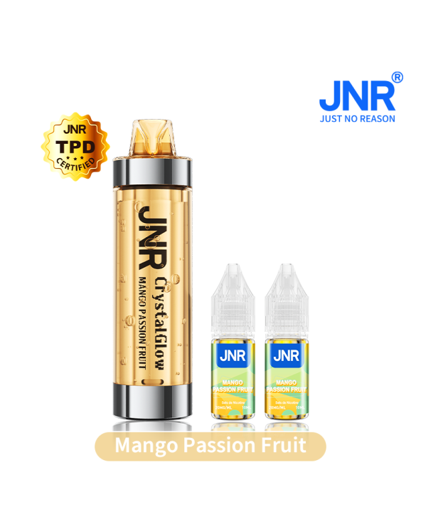 PUFF JNR CRYSTAL GLOW + MANGO PASSION FRUIT 33k Kit