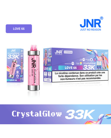 PUFF JNR CRYSTAL GLOW + LOVE66 33k Boîtes