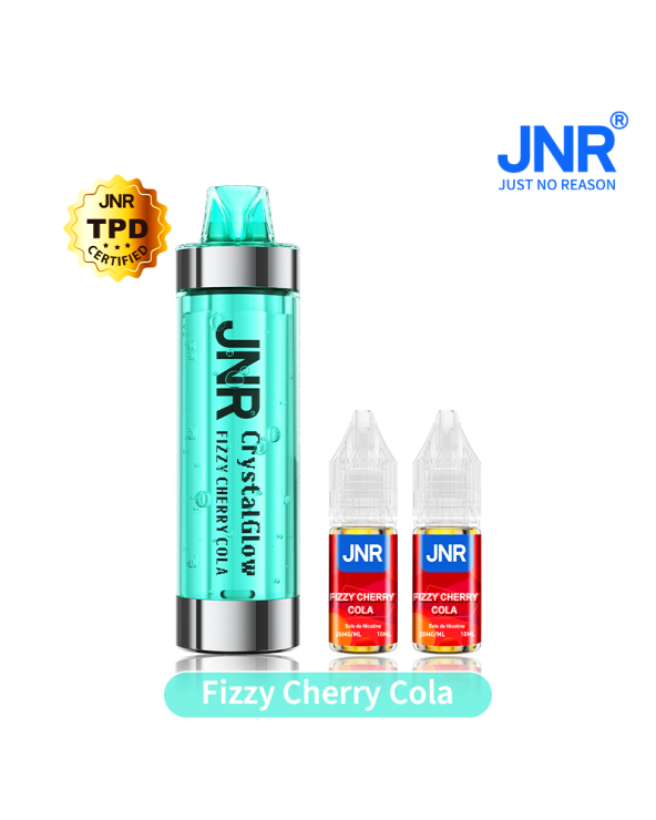 PUFF JNR CRYSTAL GLOW + FIZZY CHERRY COLA 33k Kit