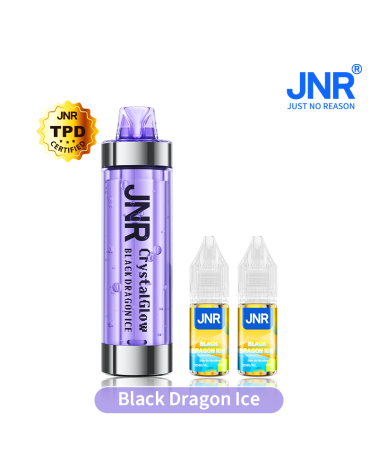 PUFF JNR CRYSTAL GLOW + BLACK DRAGON ICE 33k Kit