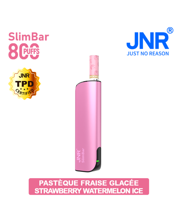 PUFF JNR Slim Bar 800 - STRAWBERRY WATERMELON ICE