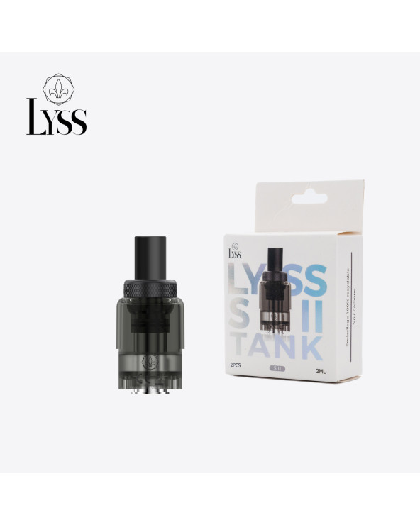 LYSS Réservoir SII - Noir Carbone / 2pcs