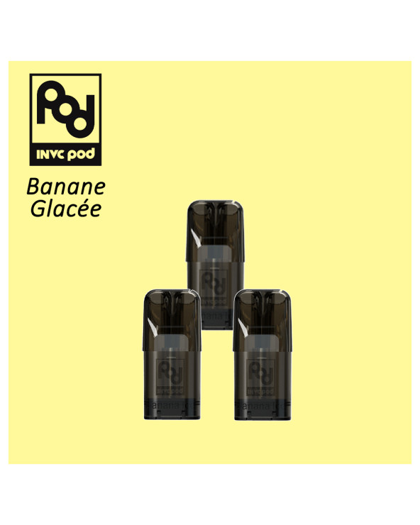 Cartouches Banane Glacée / 3pcs - INVC Pod