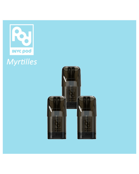 Cartouches Myrtilles / 3pcs - INVC Pod