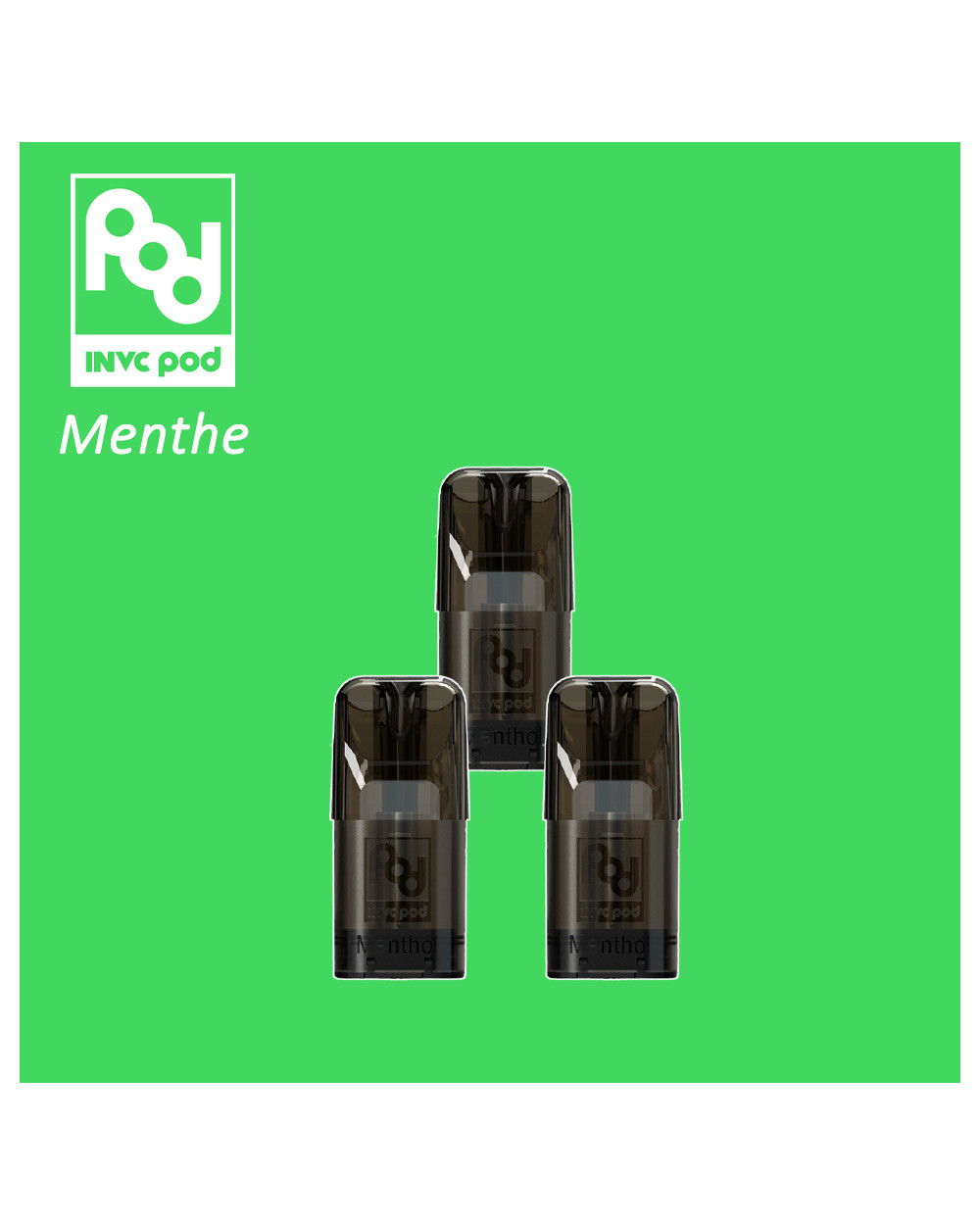 Cartouches Menthe / 3pcs - INVC Pod