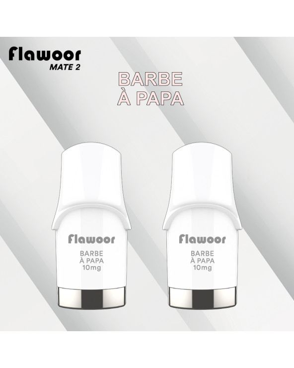 puff sans nicotine barbe a papa E-liquide