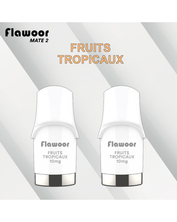 Cartouches Fruits Tropicaux / 2pcs - FLAWOOR MATE 2