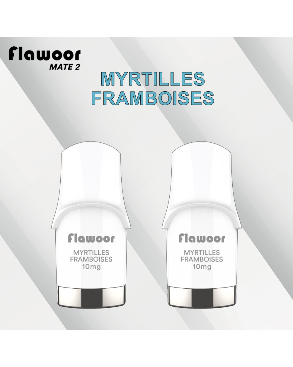 Cartouches Myrtilles Framboises / 2pcs - FLAWOOR MATE 2