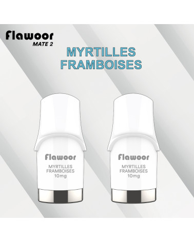 Cartouches Myrtilles Framboises / 2pcs - FLAWOOR MATE 2