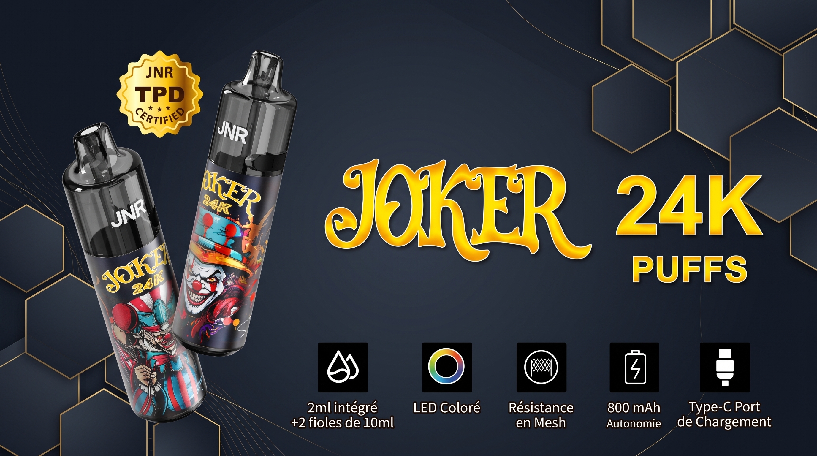 Joker 24000 Puffs